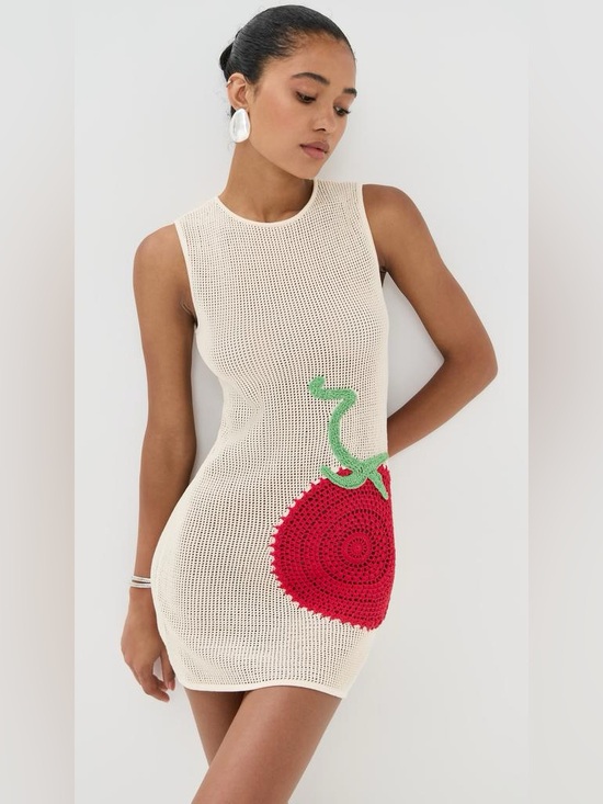 STAUD Dresses & Skirts - NWT: Staud Bailey Dress Tomato - US M